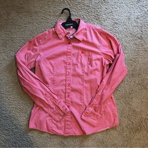 Women’s Cinch Large Magenta Western Button Down